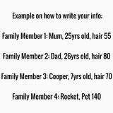 2022 Xmas Family  - 1-5 People
