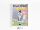 Personalised Kids inspiration print
