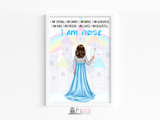 Personalised Kids inspiration print