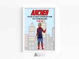 Personalised Kids inspiration print