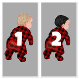 Christmas Family Print - up to 5 members