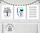 Family 3 Piece Print Set
