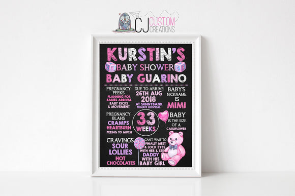 Baby Shower Print