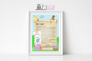Easter Bunny Letter