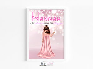 Personalised Kids inspiration print