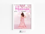Personalised Kids inspiration print