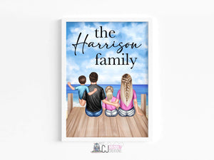 Family lake 1-5 People