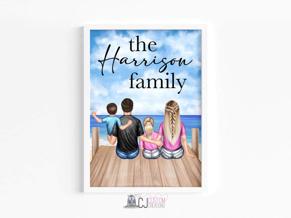 Family lake 1-5 People