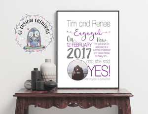 Engagement Print
